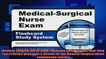 READ book  MedicalSurgical Nurse Exam Flashcard Study System MedSurg Test Practice Questions   FREE BOOOK ONLINE