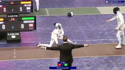 SNCF Réseau 2016 - Poule BIABIANY (FRA) vs OBERSON (SUI)