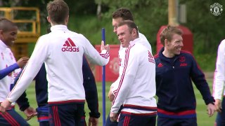 Manchester United prepare for Wembley | FA Cup Final