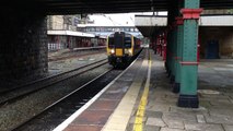Class 350 FTP Departing Lancaster Station 29/08/14