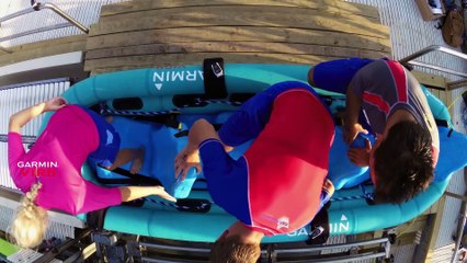 Ils s’avancent sur le plus haut toboggan du monde, et là attention aux yeux !