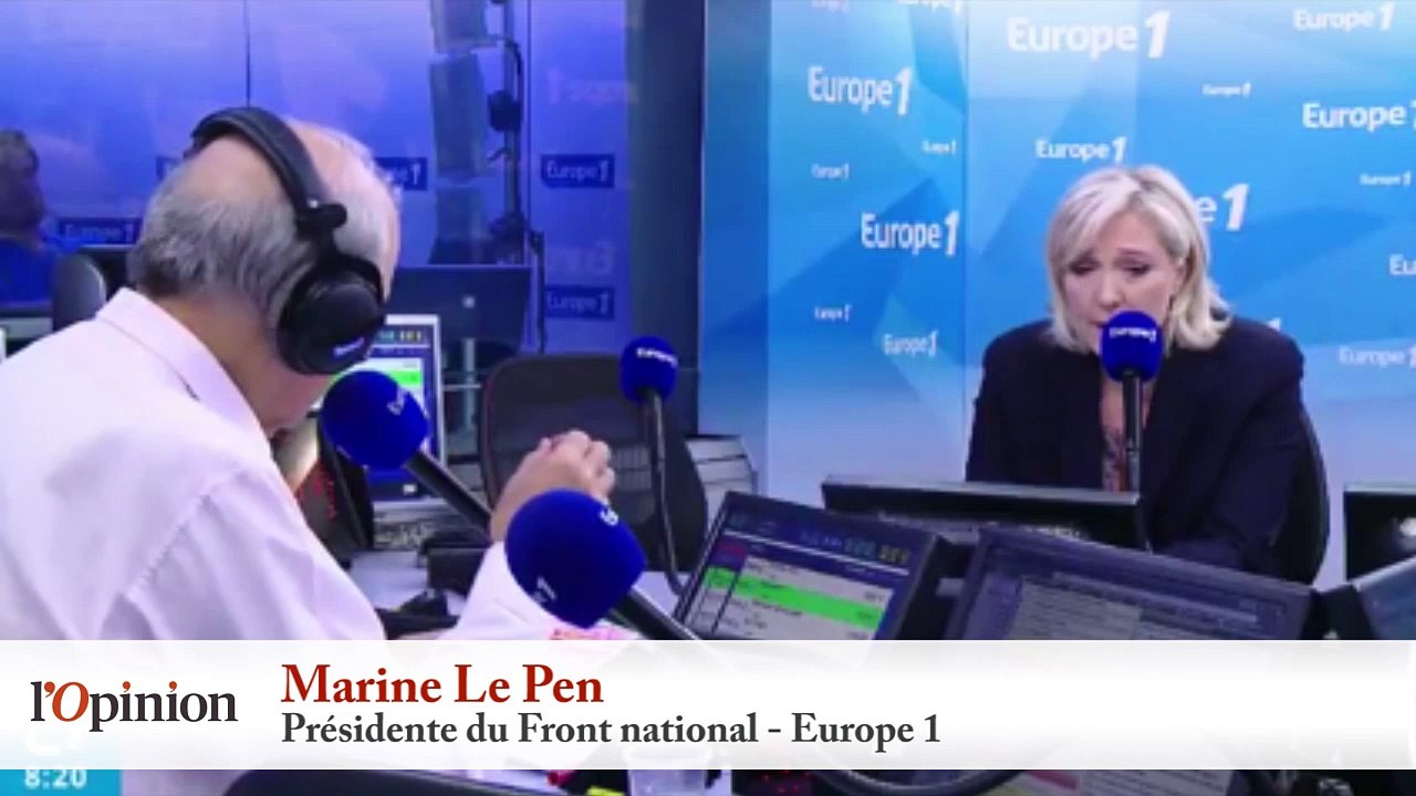 Marine Le Pen : « Nous sommes la risée du monde »