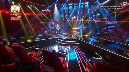 The Voice Cambodia 2, អ៊ុង សុវណ្ណារិទ្ធ , ចាំទាំងត្រដរ​ , Live Show 16 May 2016