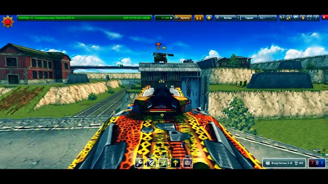Танки онлайн - паркур №2 карта ''Жаворонки'' от P_-I & SkyLiNe.GTR.35