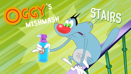 Oggy's Mishmash - Stairs - Oggy & The Cockroaches Special !