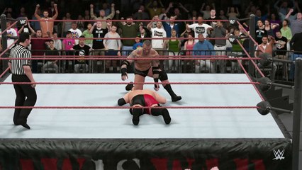 WWE 2K16 samoa joe v randy orton