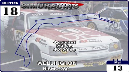 Tour de piste à Wellington en Holden Commodore V8 Supercar Australien sur Rfactor 1