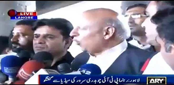 Ch. Sarwar ka Talal Ch. ko mu tor jawab- Imran khan ka har faisla manzoor hai- Media Talk