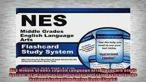 READ book  NES Middle Grades English Language Arts Flashcard Study System NES Test Practice READ ONLINE