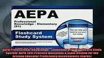 FREE DOWNLOAD  AEPA Professional Knowledge  Elementary 91 Flashcard Study System AEPA Test Practice  DOWNLOAD ONLINE