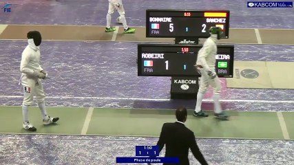 SNCF Réseau 2016 - Poule ROBEIRI (FRA) vs FERREIRA (BRA)