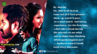 Pawan Kumar's U-Turn Kannada Movie User Reviews - Filmyfocus.com