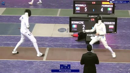 SNCF Réseau 2016 - Poule BONNAIRE (FRA) vs COQUECO (COL)