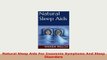 Download  Natural Sleep Aids For Insomnia Symptoms And Sleep Disorders PDF Online