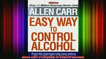 Downlaod Full PDF Free  Allen Carrs Easyway to Control Alcohol Online Free