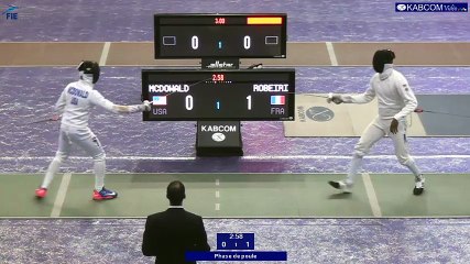 SNCF Réseau 2016 - Poule ROBEIRI (FRA) vs MCDOWALD (USA)