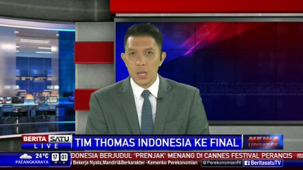 Kalahkan Korsel, Tim Thomas Indonesia ke Final