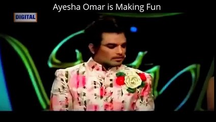 Ayesha Omar is Making Fun of Leaked Video of Meera in Lux Style Awards 2016