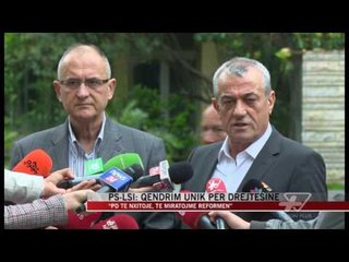 PS-LSI: Qëndrim unik për drejtësinë - News, Lajme - Vizion Plus