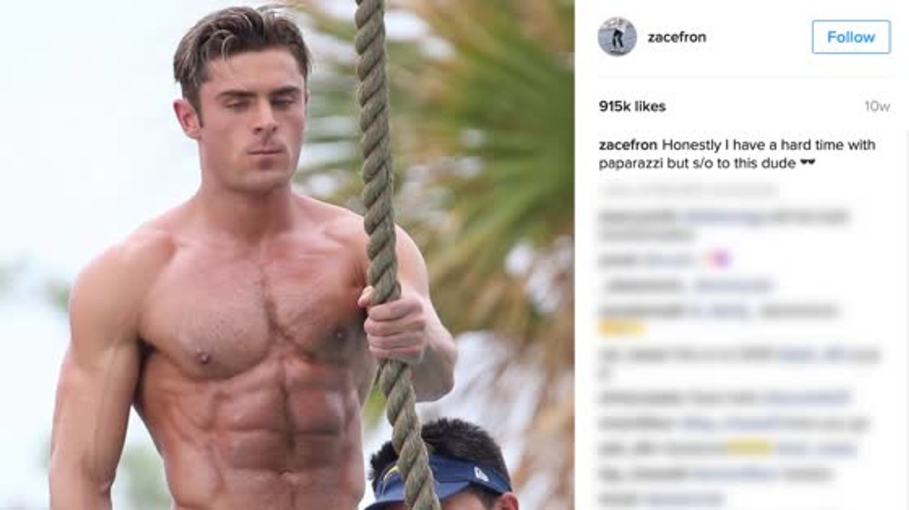 Zac Efron verrät das Geheimnis seiner Fitness