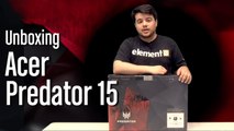 Unboxing gaming: Así es el ACER Predator 15