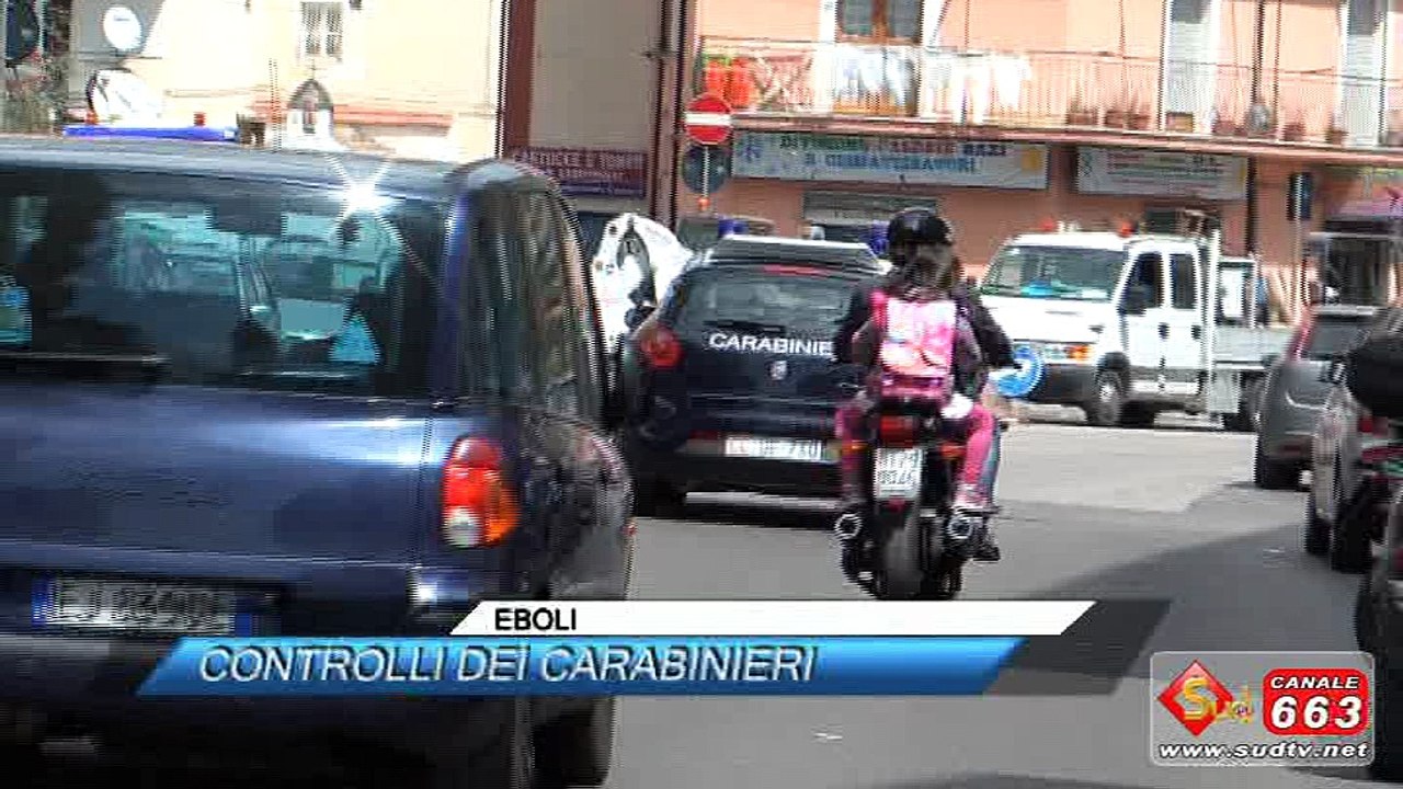 EBOLI: CONTROLLI DEI CARABINIERI
