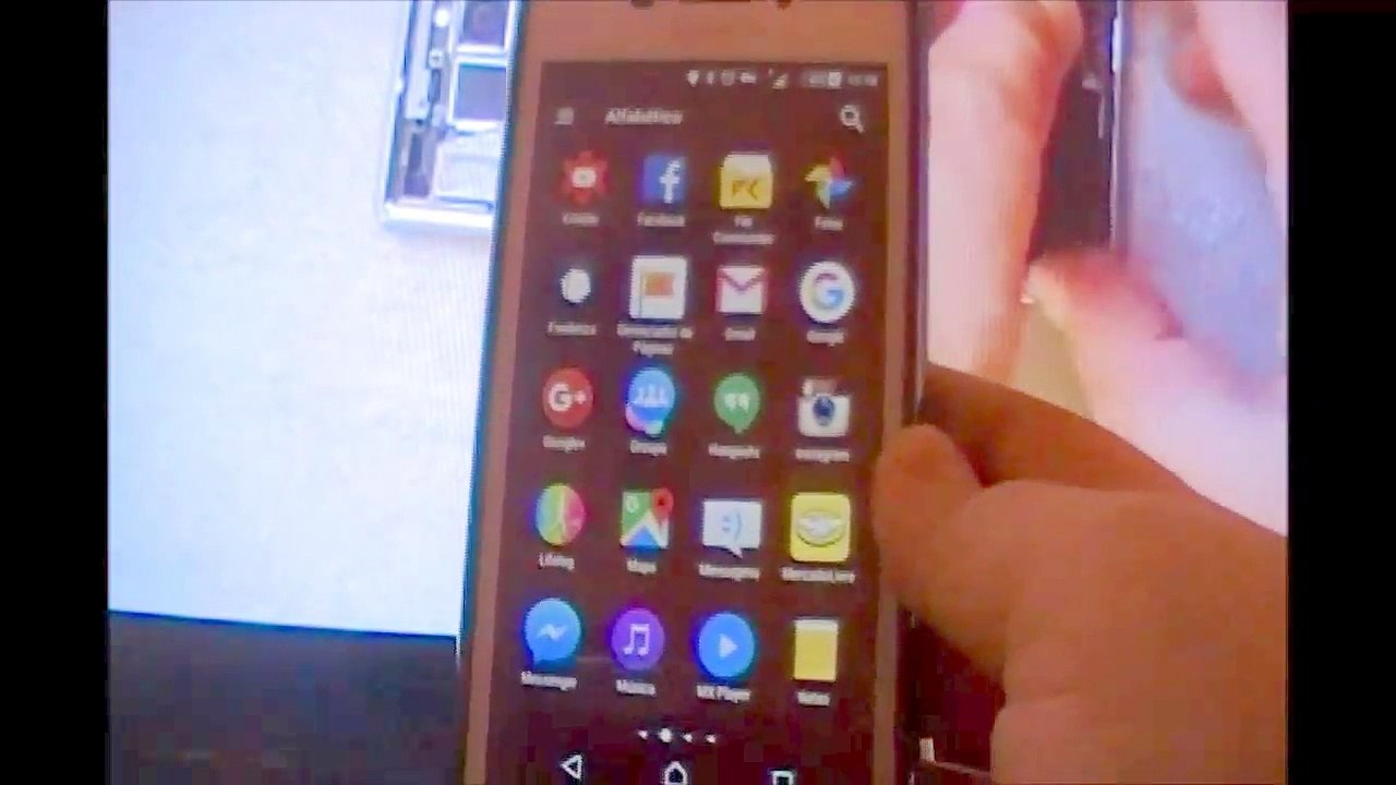 Xperia M2 Aqua official update lollipop 5.1.1 versao review