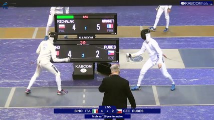 SNCF Réseau 2016 - T128 RUBES (CZE) vs BINO (ITA)