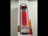 LifePlus Infuser Water Bottle 25 oz BPA-Free Break-Resistant Tritan Water Bottle