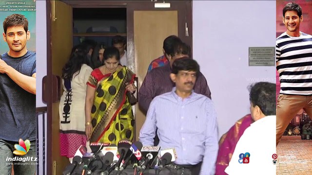 Superstar Krishna & Vijay Nirmala speak on Mahesh & 'Brahmotsavam'