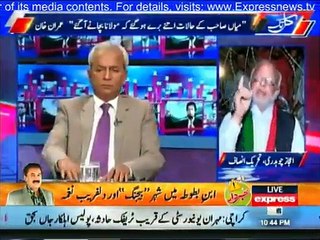 Dhobi Ghaat Noon Leage Ka Phansi Ghat Sabit Ho Ga- Hot Debate Between Aijaz Chaudhry _ Nehal Hashmi