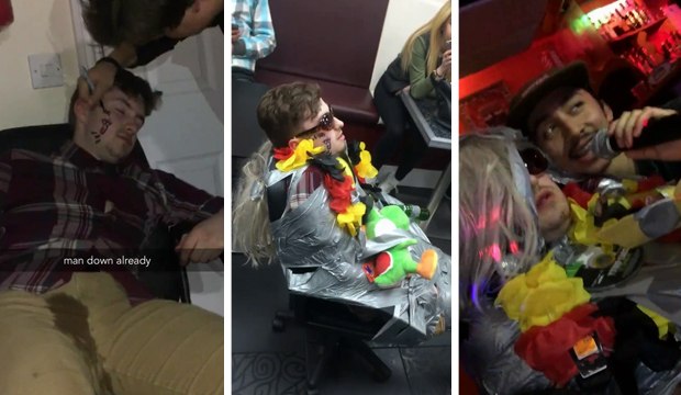 Ne jamais laisser tomber un pote saoul en soirée