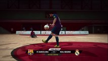 FIFA STREET 4 - FUTSAL BARCELONA VS REAL MADRID