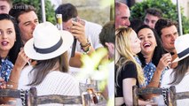 PDA Alert!! Katy Perry & Orlando Bloom Cant Keep HANDS Off Each Other Lehren Hollywood