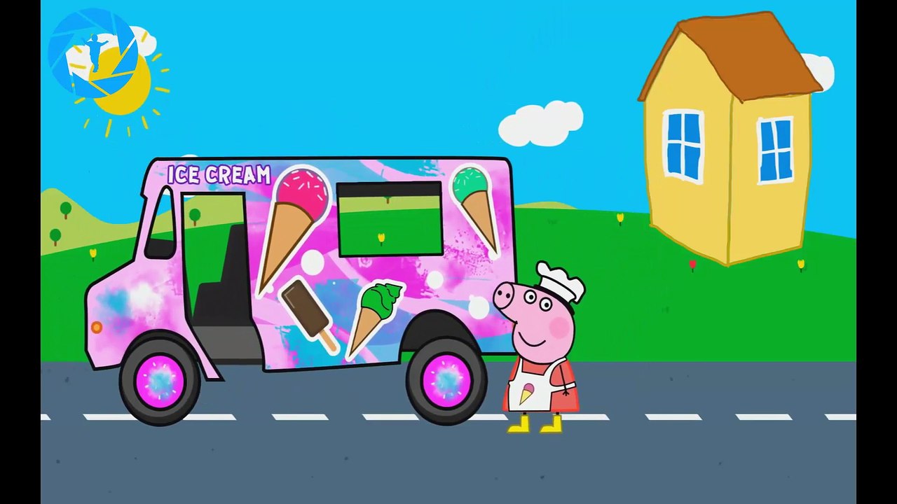 Peppa Pig Tow Truck - Monster Trucks Crashes - Episode 77