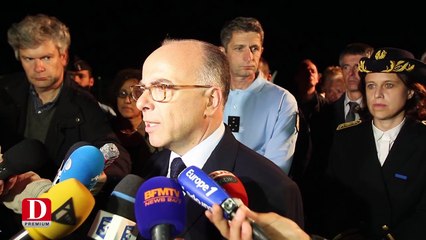 Bernard Cazeneuve rend hommage aux victimes de l'accident d'hélicoptère
