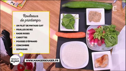 Recette : rouleaux de printemps