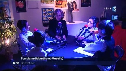 Venue de la Ministre de la Culture à Tomblaine JT 12-13 FR3