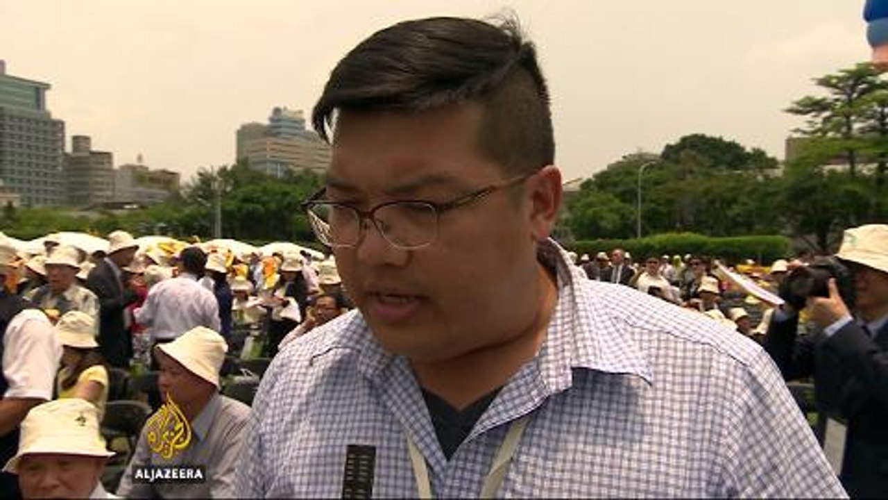 Tsai Ing-wen becomes Taiwan's first female president