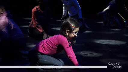 Mosaïque de cirque, les enfants du Franc-Moisin sur la piste