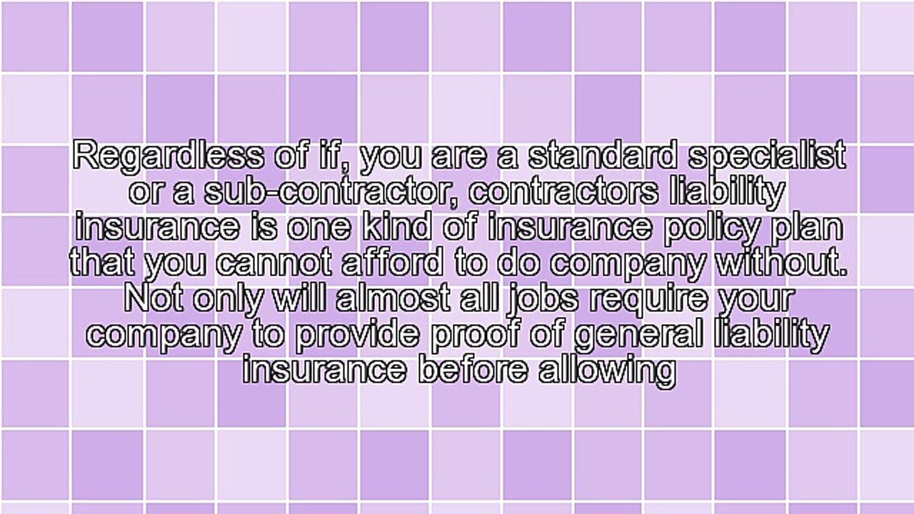 Why Companies Need Contractors Liability Insurance