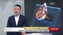 'Unique Pink' Diamond - Sotheby's sells fabulous gem for $31.5 million