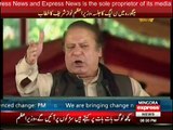 Hum Sarkain bnain gay tum sarkon per aana - Nawaz Sharif taunts Imran Khan
