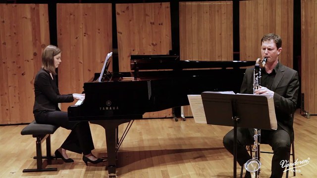 Marc Eychenne Sonata for bass clarinet & piano - 4th movement -