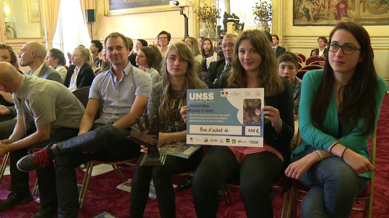 [Evénement] Cérémonie de remise des prix Prix "éthique et sport scolaire"