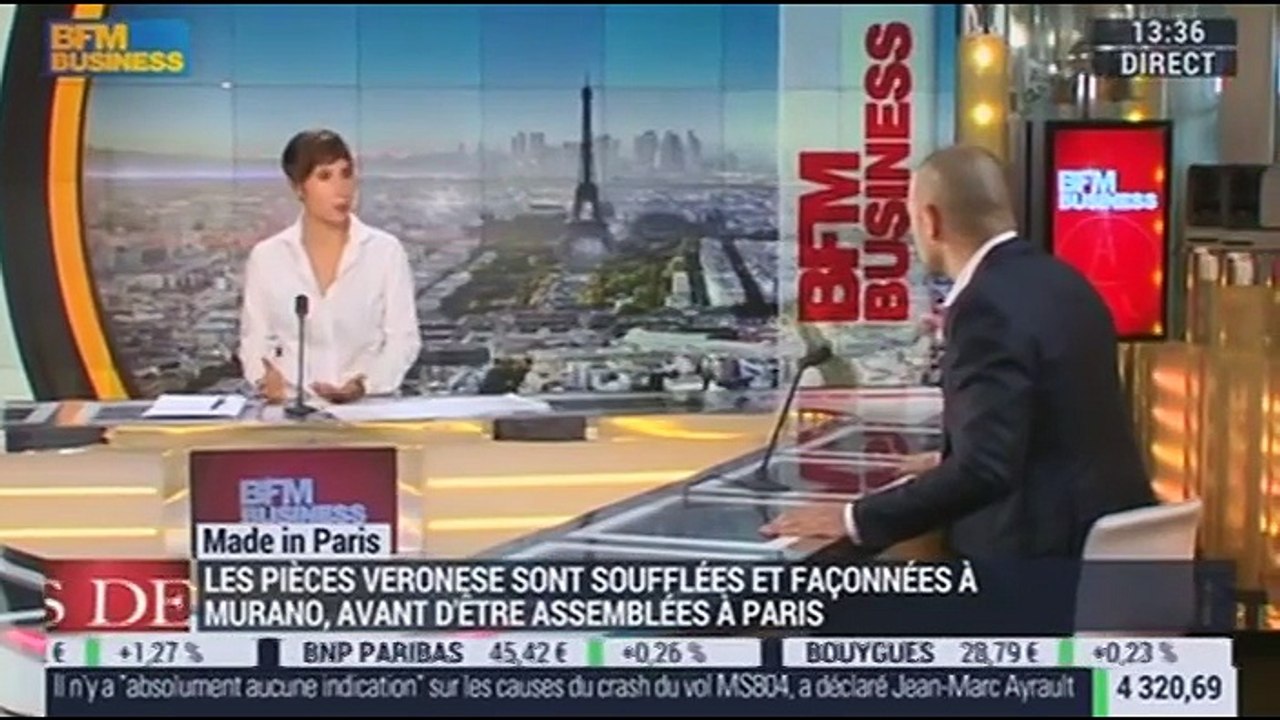 Made in Paris de Veronese, éditeur français de luminaires - 20/05