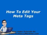 Meta Tags: How To Edit Them