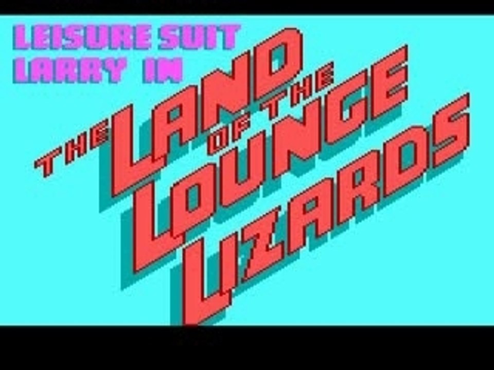Leisure Suit Larry [1987] intro PC