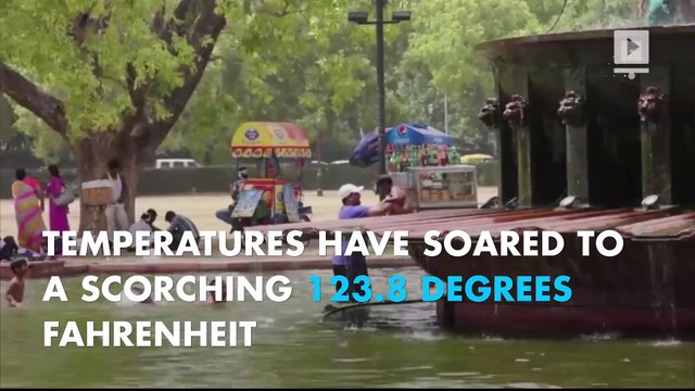 India sets new heat record as temperatures soar