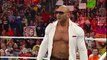 Batista returns and declares he's after Randy Orton's WWE World Heavyweight Title- Raw